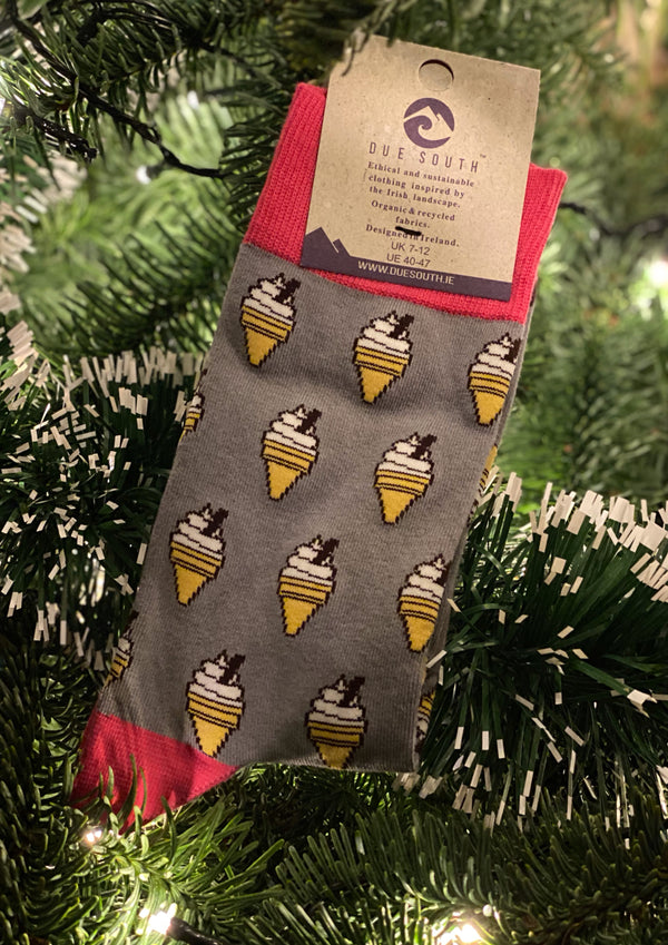 99's (Ice Cream) Socks - Organic Cotton Socks