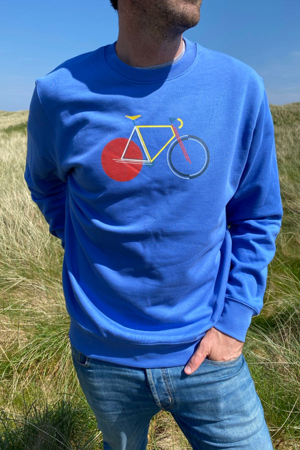 Bauhaus Bike - Organic cotton Sweater (Loose Fit)