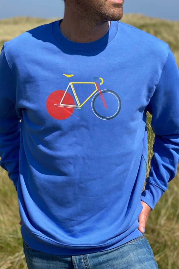 Bauhaus Bike - Organic cotton Sweater (Loose Fit)