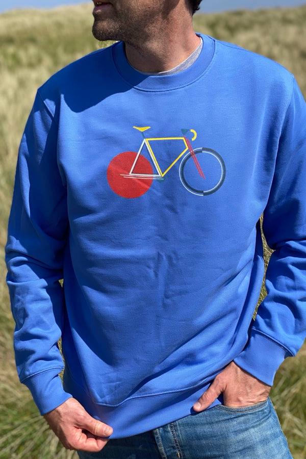 Bauhaus Bike - Organic cotton Sweater (Loose Fit)