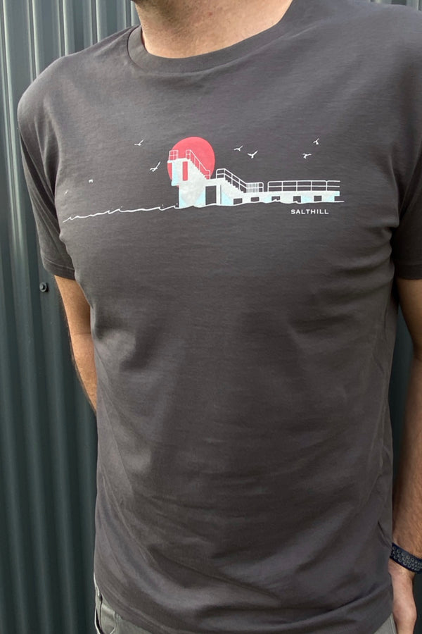 Blackrock Diving tower (Salthill) - 100% Organic Cotton t-shirt