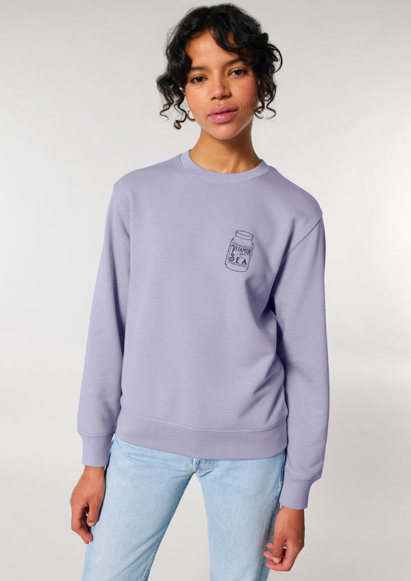 Vitamin Sea Sweater (Lavender) - 100% Organic cotton sweater