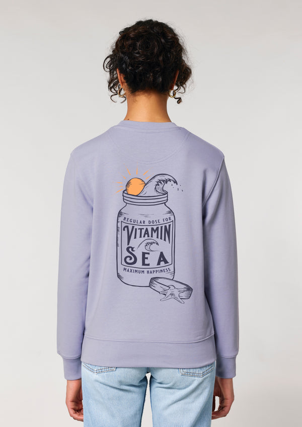 Vitamin Sea Sweater (Lavender) - 100% Organic cotton sweater