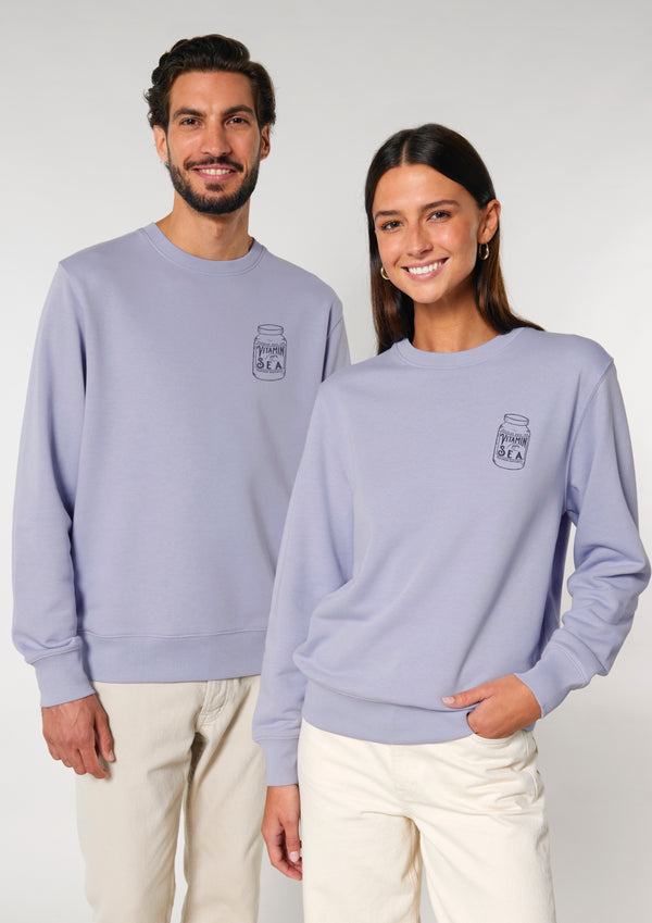 Vitamin Sea Sweater (Lavender) - 100% Organic cotton sweater